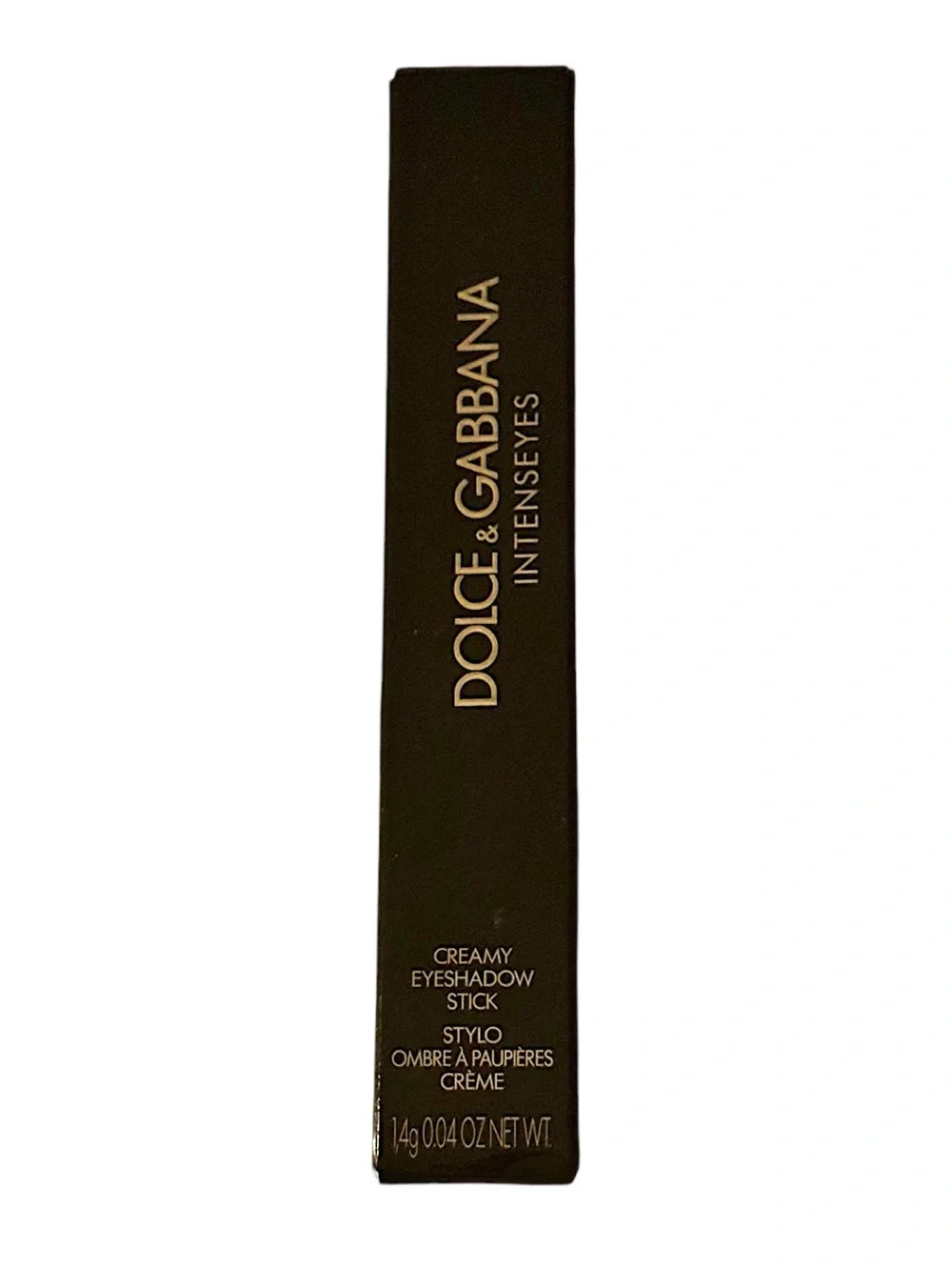 Dolce & Gabbana INTENSEYES Creamy Eyeshadow Stick - Shade 1 Black NWT 1.4g $68